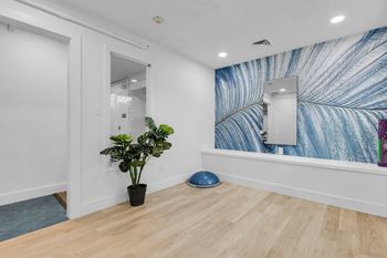 Room with pot
